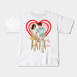 Hey Love Kids T-Shirt